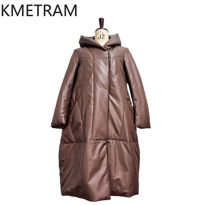 Puffer Jacket Women Down - 100% Sheepskin Puffer Jacket Women Mid