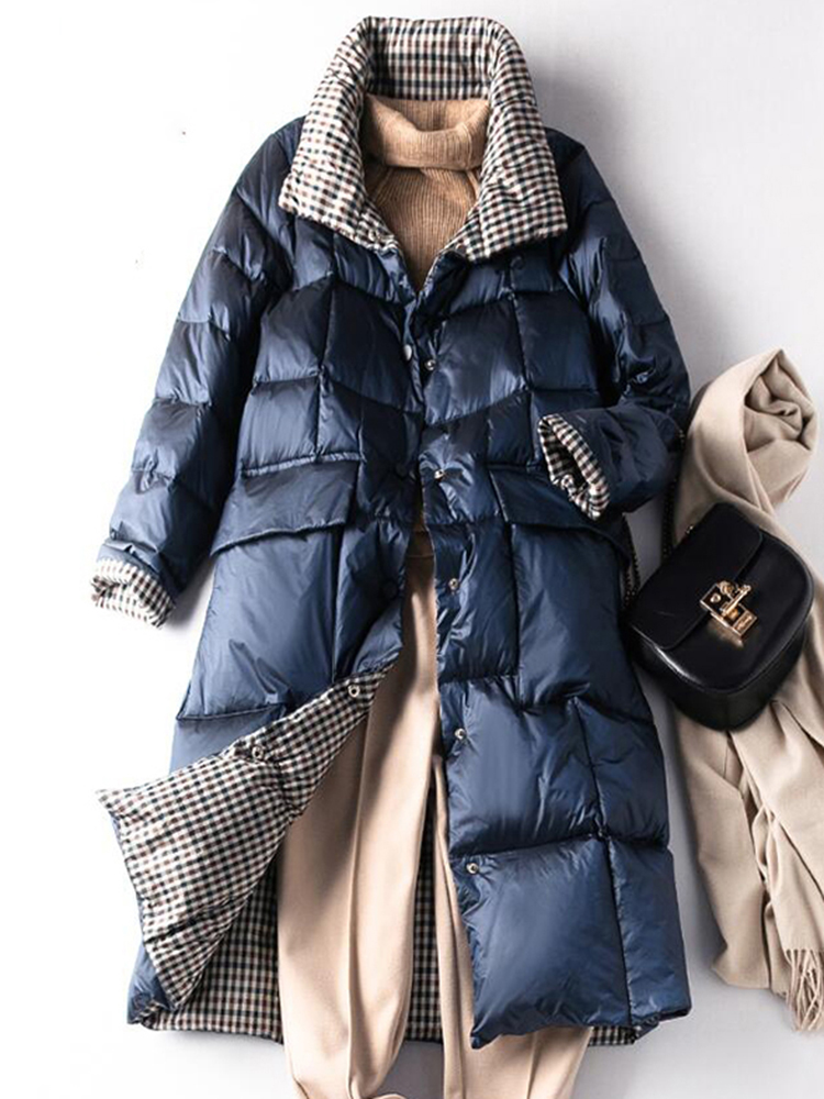 Puffer Jacket Women Down - SEDUTMO Winter Long Down Jackets Women