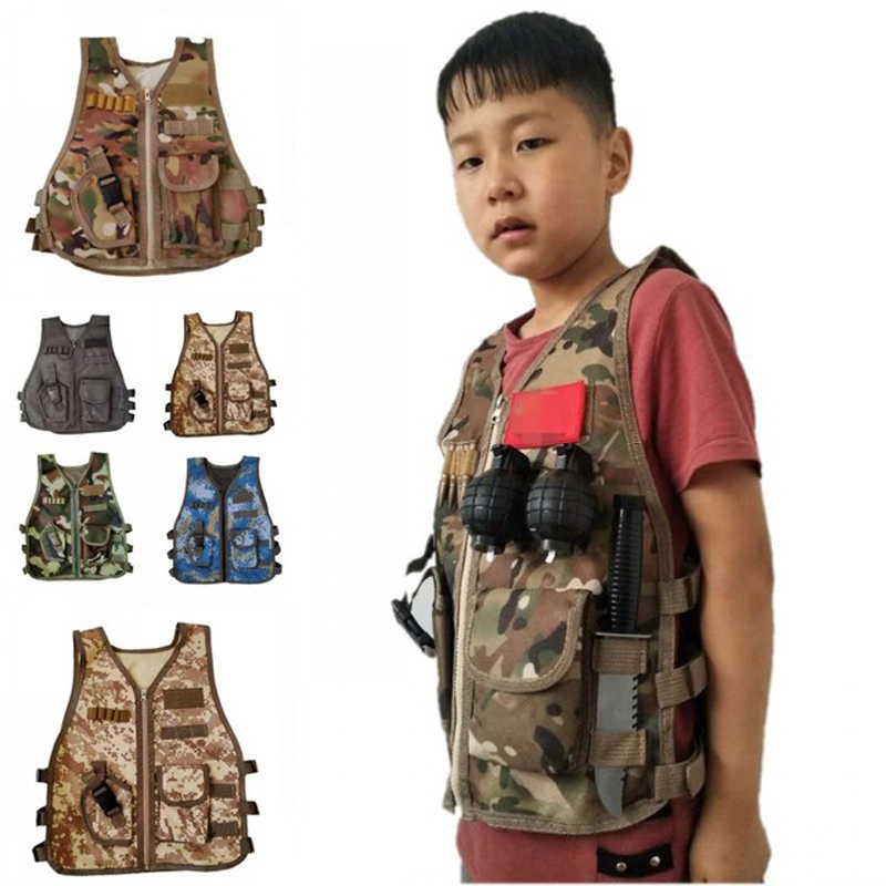 Winter Clothing Game - Children Army Tactical Military Sniper Vest