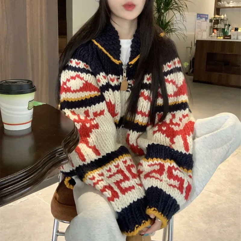 Christmas Vintage Elk Knitted  - Winter Clothing Colors review and price