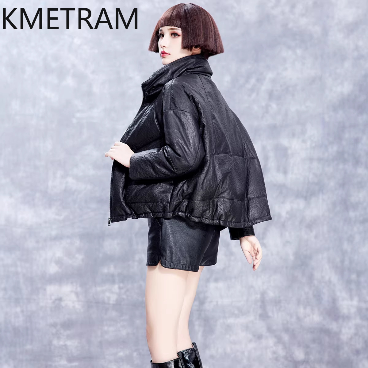 KMETRAM Real Sheepskin Leather - Puffer Jacket Women Down review and price