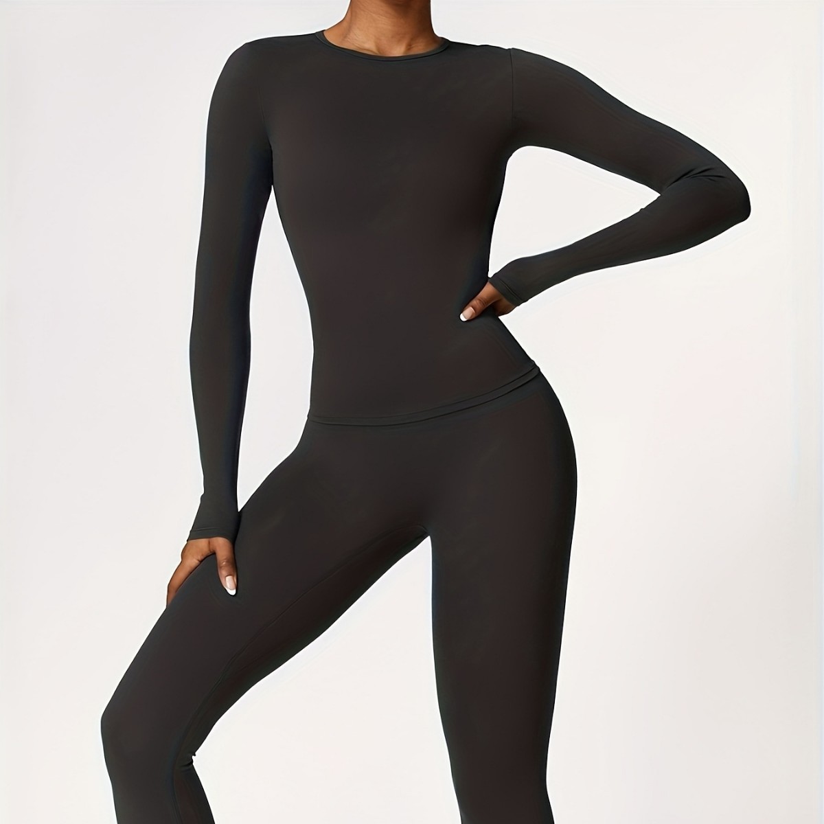 Tight-fitting yoga suit slim l - Winter Clothing Women'S review and price