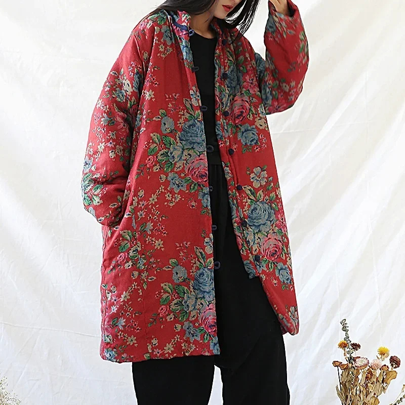 Chinese Style Clothing Warm Co - Winter Clothing Women'S review and price