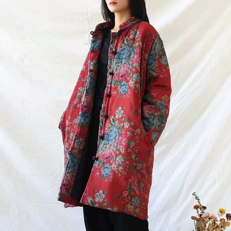 Chinese Style Clothing Warm Co - Winter Clothing Women'S review and price