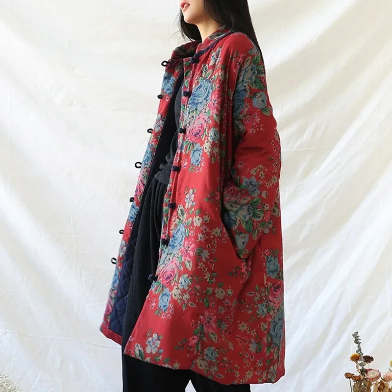 Chinese Style Clothing Warm Co - Winter Clothing Women'S review and price