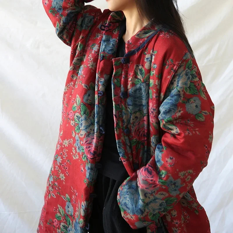 Chinese Style Clothing Warm Co - Winter Clothing Women'S review and price