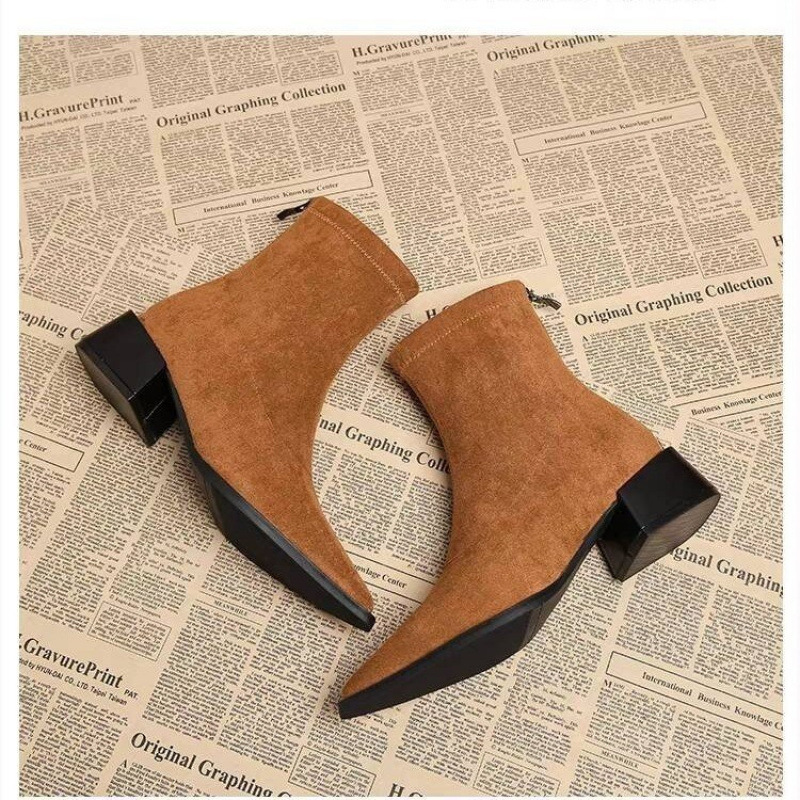 New Low Heel Women Mordern Ank - Winter Clothing Women'S review and price