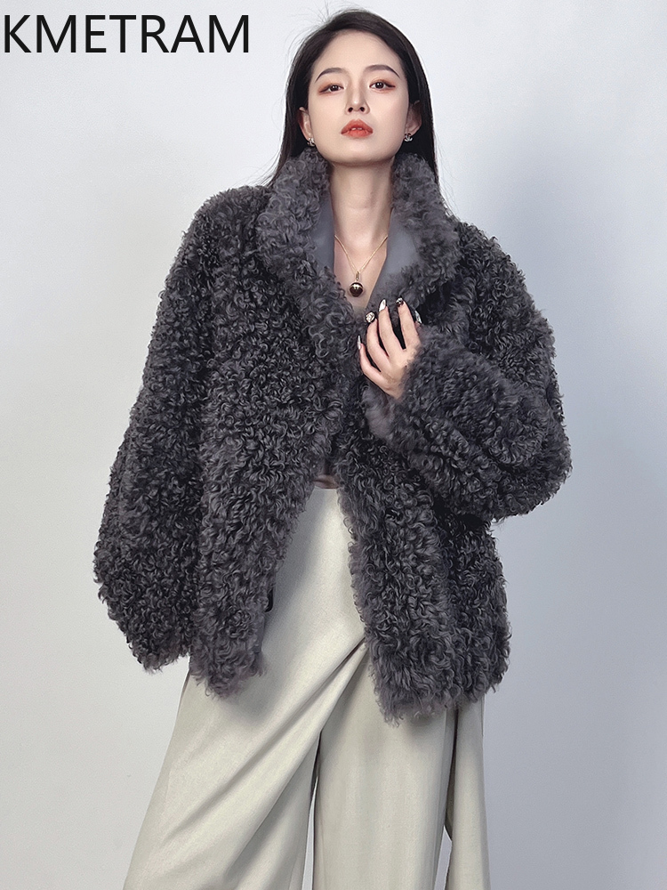 Natural Wool Sheepskin Double  - Quality Winter Clothing Jacket review and price