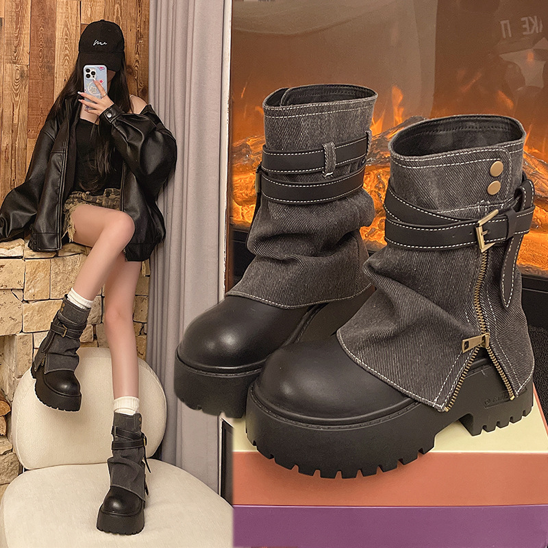 Ankle Boots for Women Cowboy F - Winter Clothing Women'S review and price