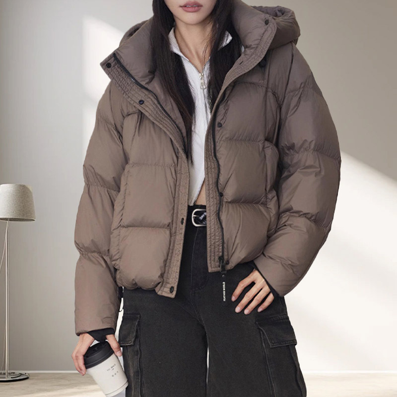 Women Short White Duck Down Ja - Puffer Jacket Women Down review and price