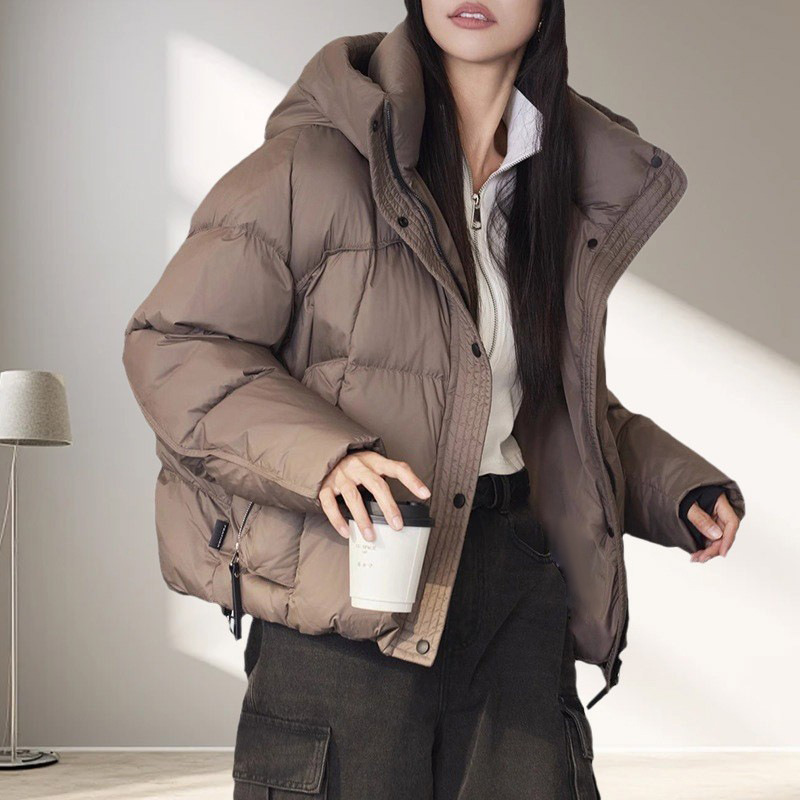 Women Short White Duck Down Ja - Puffer Jacket Women Down review and price
