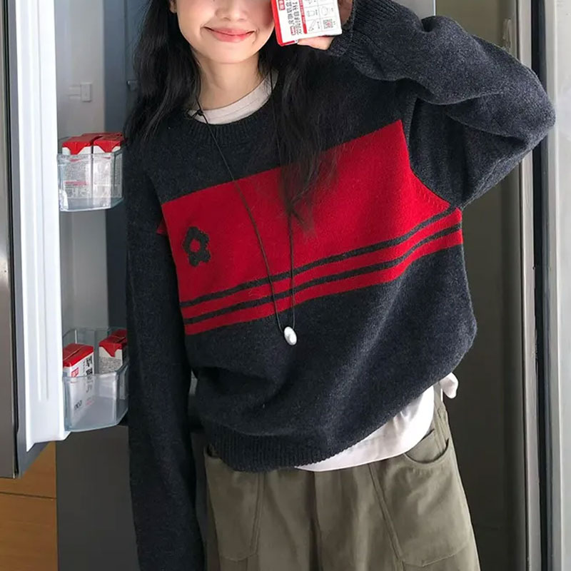 Fashionable Jacquard Weave Swe - Winter Clothing Colors review and price