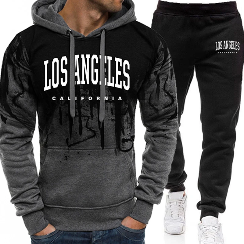 Fashion Men's Tracksuit Print  - Winter Clothing Hoodie review and price