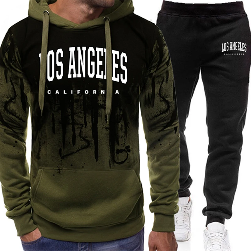 Fashion Men's Tracksuit Print  - Winter Clothing Hoodie review and price