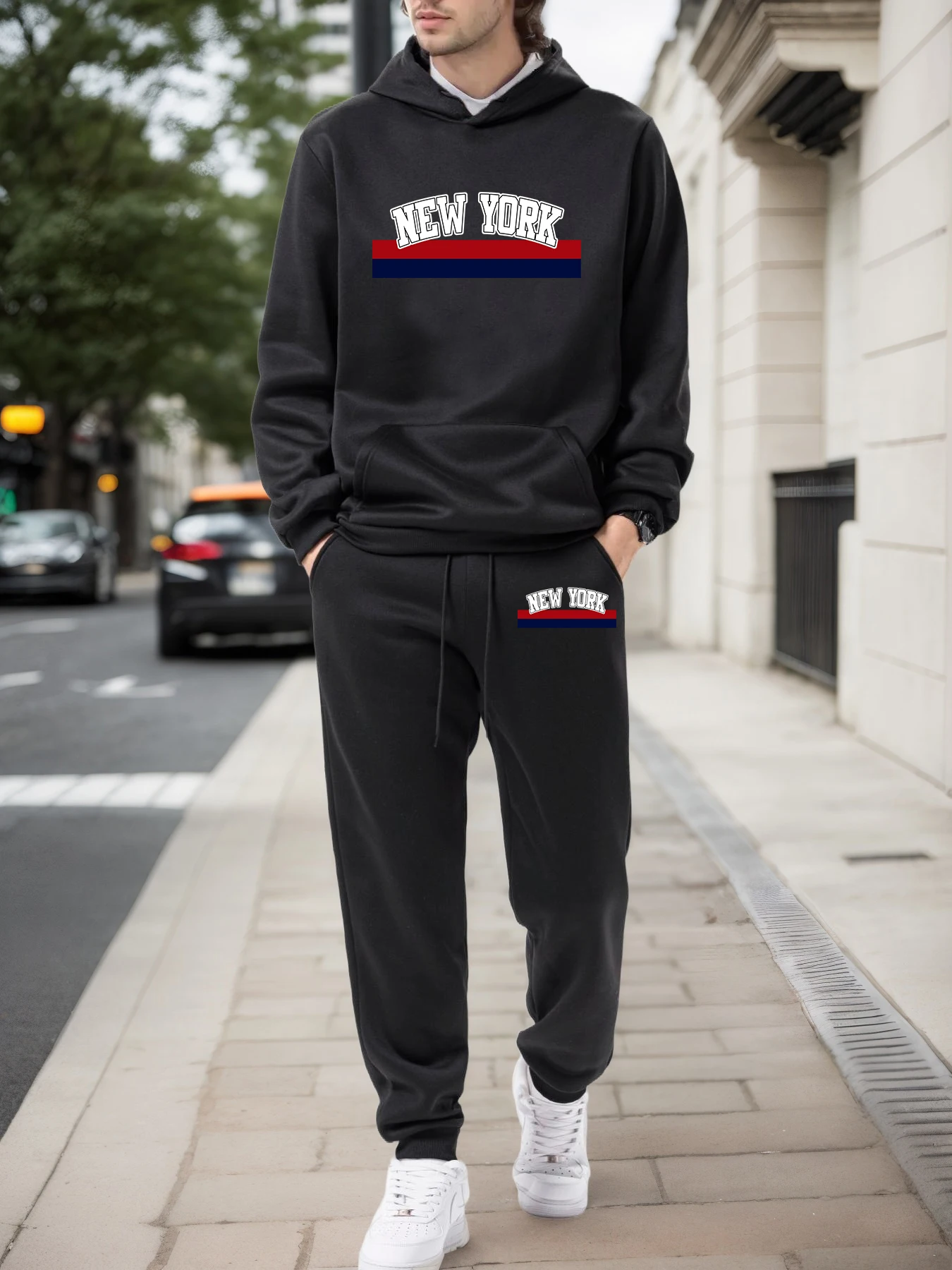 Hot Sales Men's Hoodies 2 Pcs  - Winter Clothing Hoodie review and price