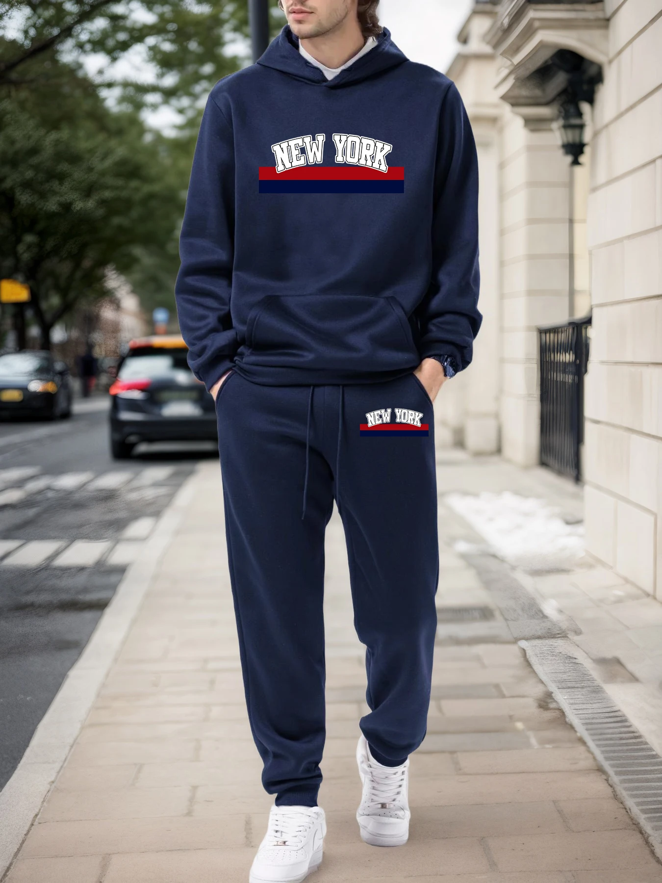 Hot Sales Men's Hoodies 2 Pcs  - Winter Clothing Hoodie review and price