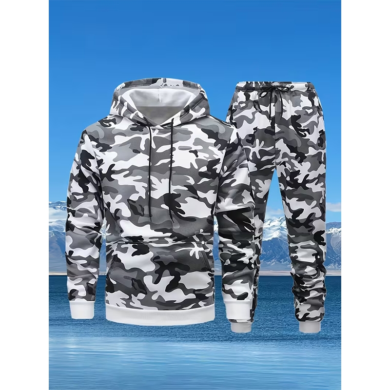 Autumn Camouflage 3D Print Hoo - Winter Clothing Women'S review and price