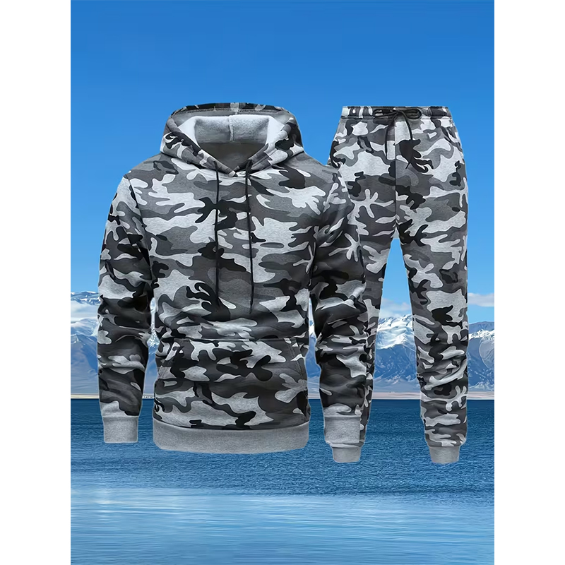 Autumn Camouflage 3D Print Hoo - Winter Clothing Women'S review and price