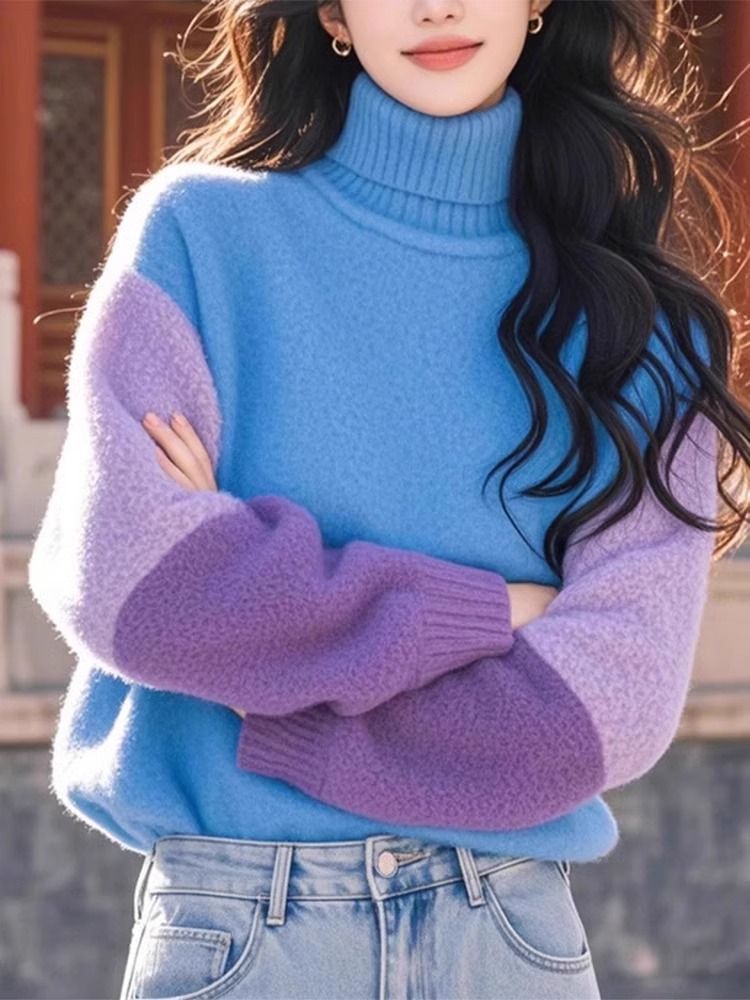 Stylish Contrasting Colors Spl - Winter Clothing Colors review and price