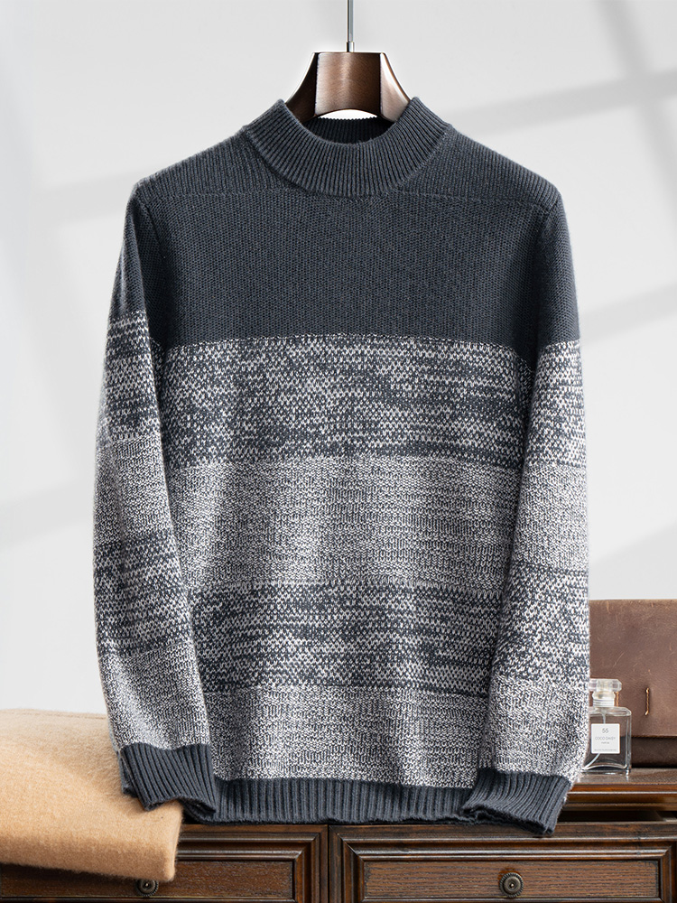 Men's 100% Cashmere Sweater Th - Winter Clothing Colors review and price