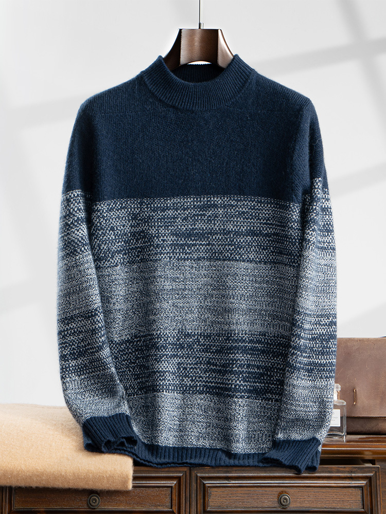 Men's 100% Cashmere Sweater Th - Winter Clothing Colors review and price