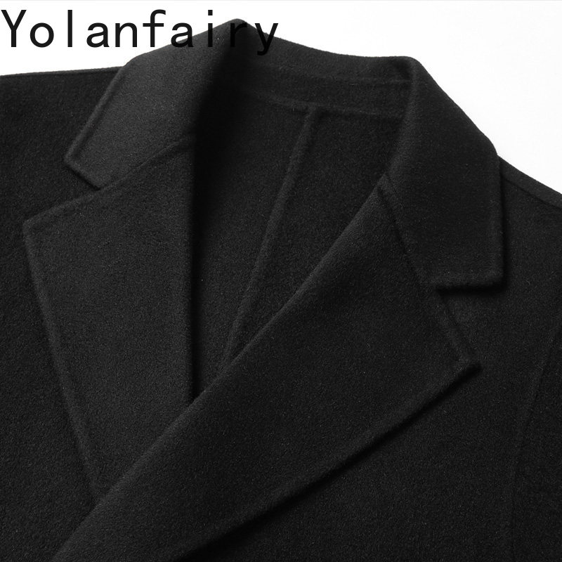 YOLANFAIRY 100% Pure Wool Coat - Quality Winter Clothing Jacket review and price