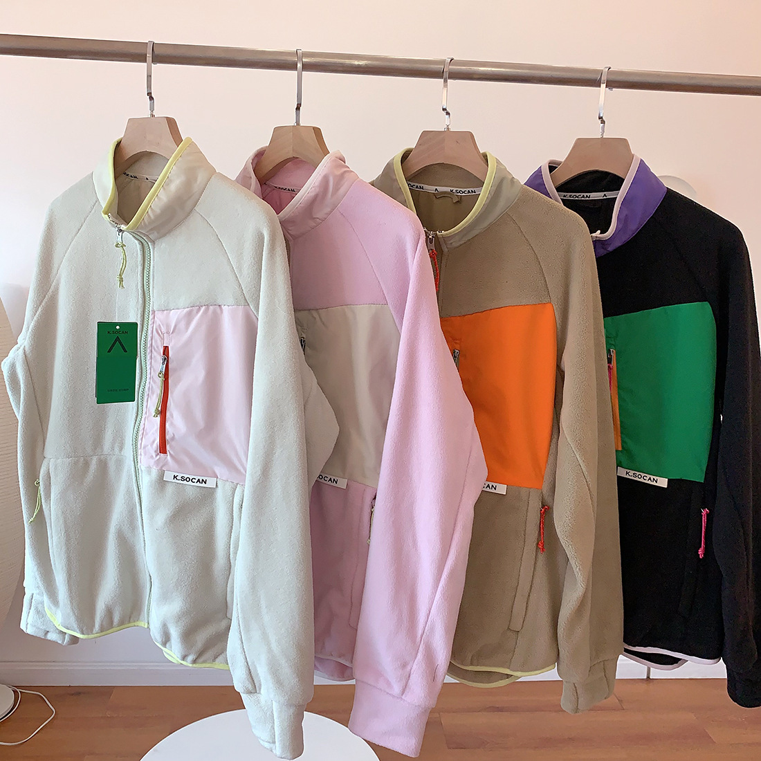 Fleece Jacket Woman Autumn Win - Winter Clothing Colors review and price